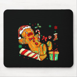 Overbaked And Over It Gingerbread Christmas Baking Mouse Pad