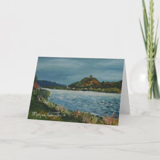 Overcast at Lake Winona Greeting Card