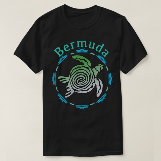 Overcome Courageous Bermuda Gift For Fan T-Shirt (Design Front)