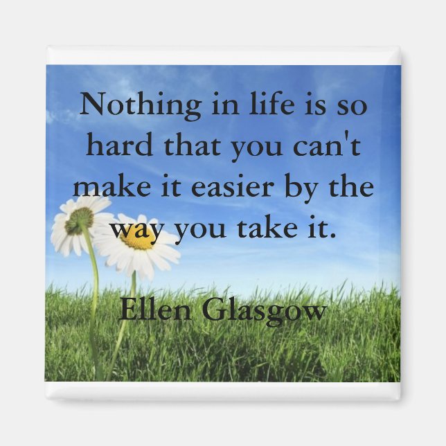 Overcome Failure Fridge Magnet (Front)