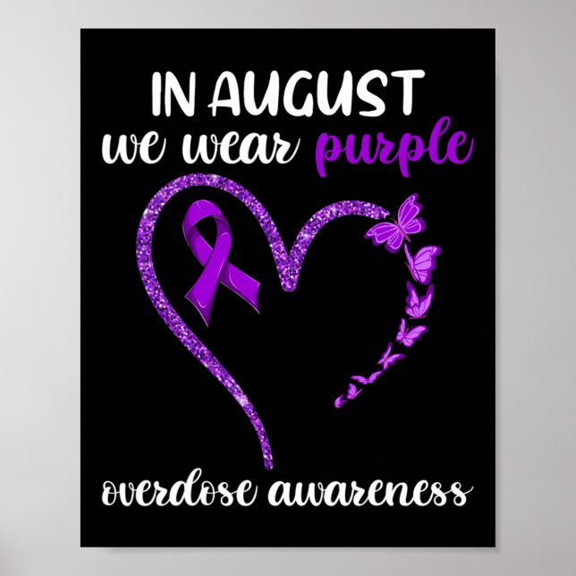 Overdose Awareness 3  Poster (Front)