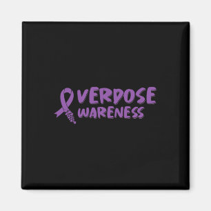 Overdose Awareness Day August in Memory 1 Magnet