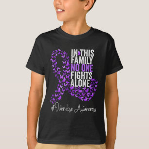 Overdose Awareness Month Purple Ribbon T-Shirt