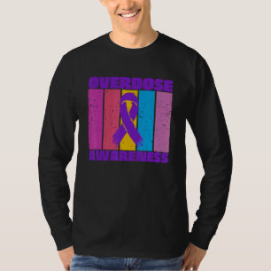 Overdose Awareness Retro Vintage T-Shirt