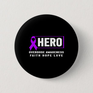 Overdose Awareness Shirt5 6 Cm Round Badge