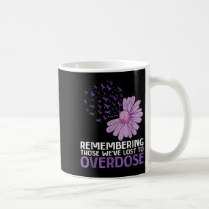 Overdose Awareness Shirt In Memory Of Brother Purp Coffee Mug
