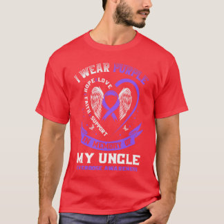 Overdose Awareness Shirt In Memory of Uncle Purple