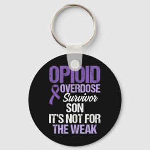 Overdose Awareness Warrior Survivor 14 Key Ring
