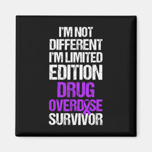 Overdose Awareness Warrior Survivor 16 Magnet