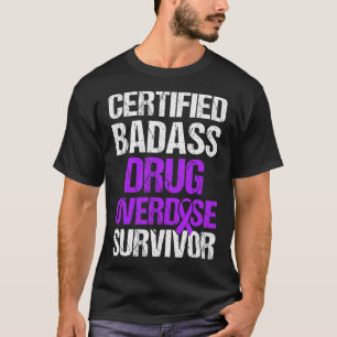 Overdose Awareness Warrior Survivor 19 T-Shirt