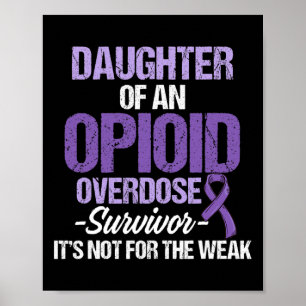 Overdose Awareness Warrior Survivor 24 Poster