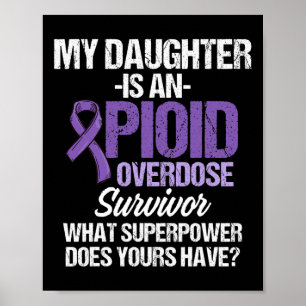 Overdose Awareness Warrior Survivor 35  Poster
