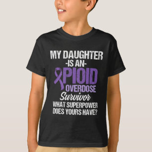 Overdose Awareness Warrior Survivor 35 T-Shirt