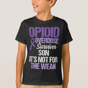 Overdose Awareness Warrior Survivor 40 T-Shirt