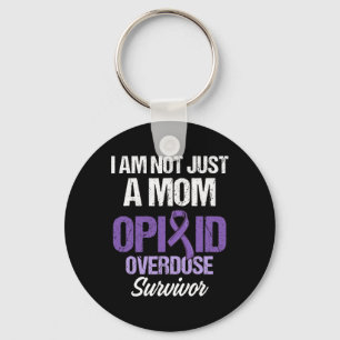 Overdose Awareness Warrior Survivor 50 Key Ring