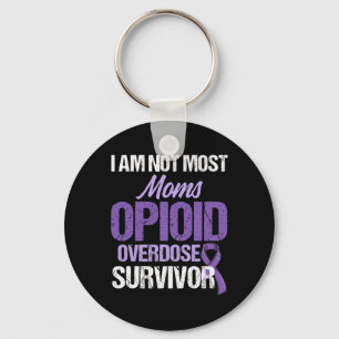 Overdose Awareness Warrior Survivor 9 Key Ring
