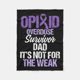 Overdose Awareness Warrior Survivor &#; Fleece Blanket