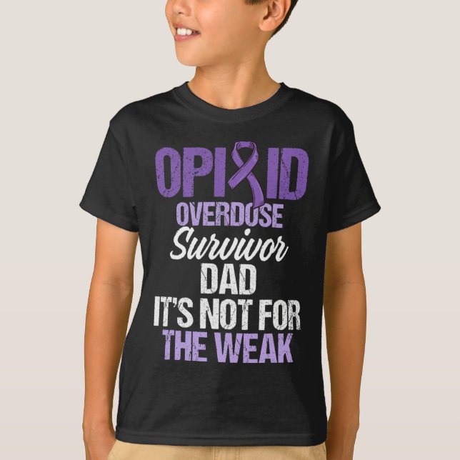 Overdose Awareness Warrior Survivor &#   T-Shirt (Front)