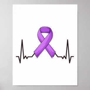 Overdose Day Awareness Costume Pulse Poster