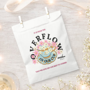 OVERFLOW Favour Bag designed by Poet Adiela Akoo