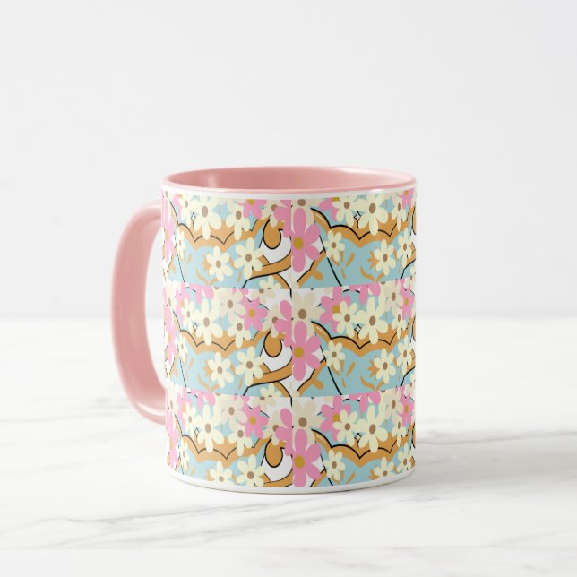 OVERFLOW Floral Mug - Adiela Akoo (Front Left)