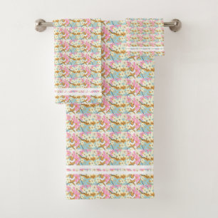 OVERFLOW Floral Towel Set - Adiela Akoo