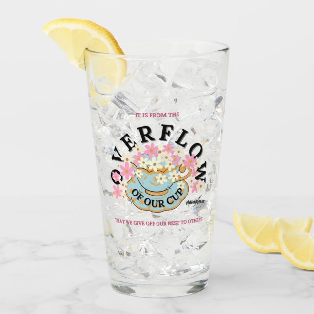 OVERFLOW Glass by Adiela Akoo (Front Ice)