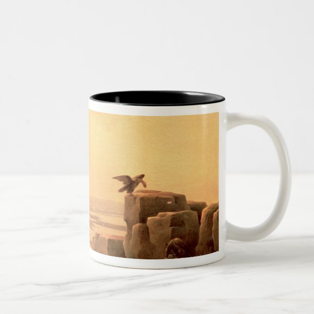 Overflow of the Nile, 1842 Two-Tone Coffee Mug (Right)