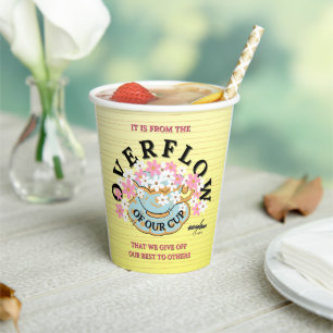 OVERFLOW Paper Cup Designed by Adiela Akoo