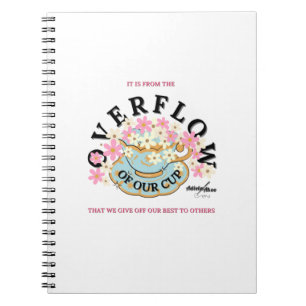 Overflow Spiral Photo Notebook by Adiela Akoo