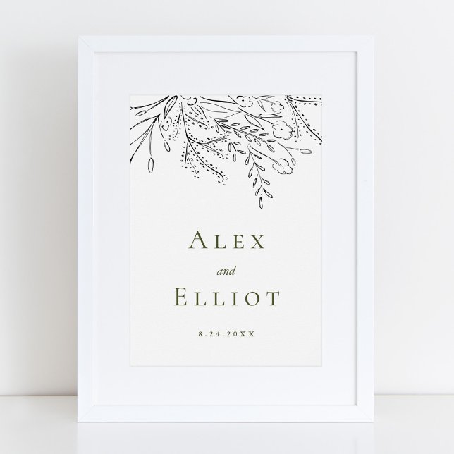 Overflowing Bouquet Wedding Poster (Creator Uploaded)