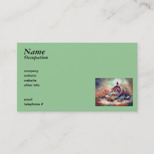 Overflowing Cardinal Business Card