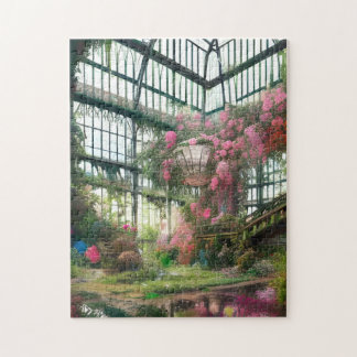 Overgrown Greenhouse Jigsaw Puzzle