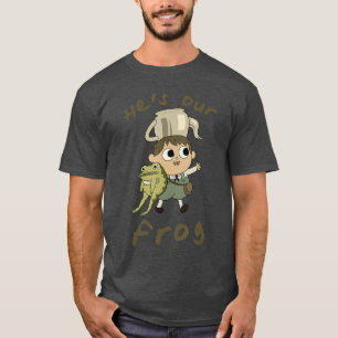 Overhe Garden Wall Hes Our Frog Cute Cottagecore C T-Shirt