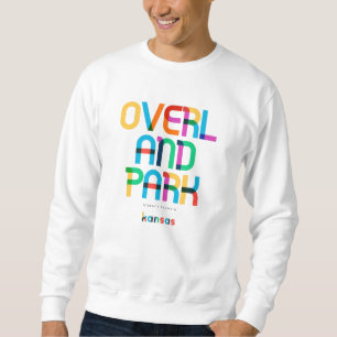 Overland Park Kansas Mid Century, Pop Art, Sweatshirt