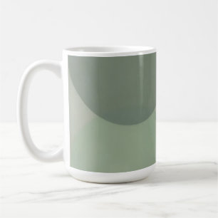 Overlapping Circles Minimalist Abstract Coffee Mug