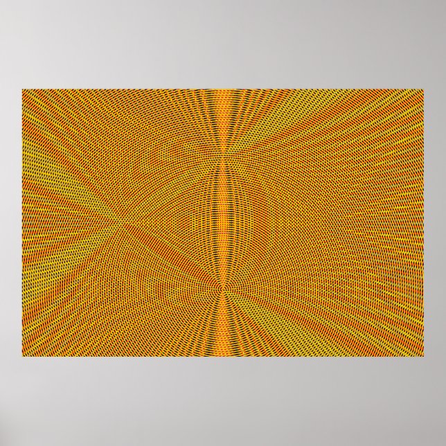 Overlapping Pataphysical Spirals var 2 Poster (Front)