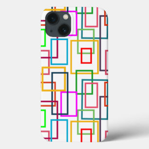 Overlapping Rectangles  iPhone 13 Case