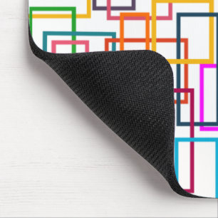 Overlapping Rectangles Mouse Pad