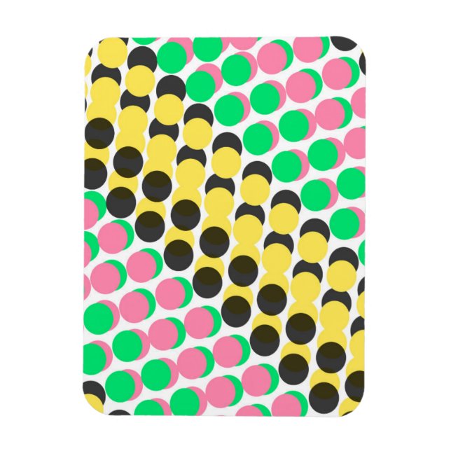 Overlayed Dots Magnet (Vertical)