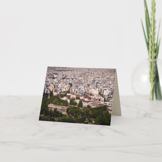 Overlooking Athens Card (Front)