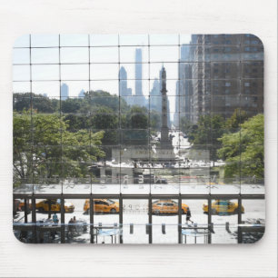 Overlooking Columbus Circle New York City Photo Mouse Pad