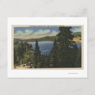 Overlooking Emerald Bay Postcard
