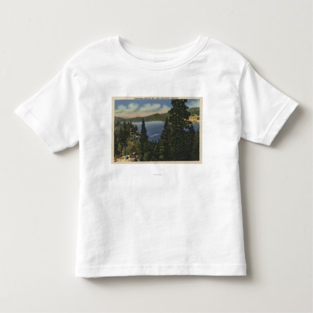 Overlooking Emerald Bay Toddler T-Shirt (Front)