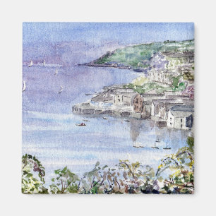 'Overlooking Fowey' Magnet