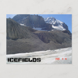 Overlooking the Glacier Postcard