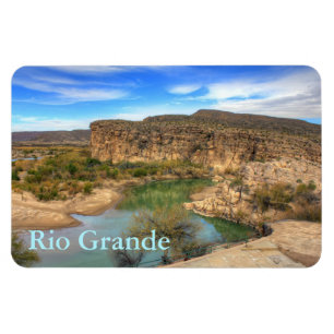 Overlooking the Rio Grande Magnet