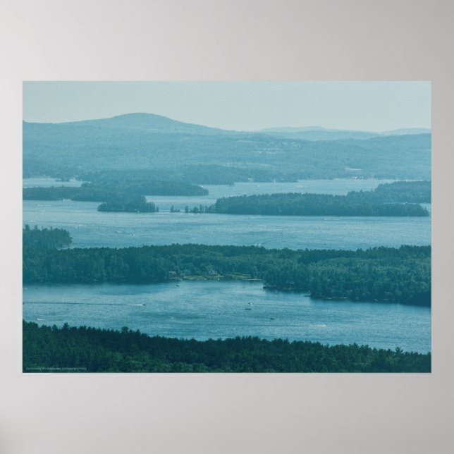 Overlooking Winnipesaukee Poster (Front)
