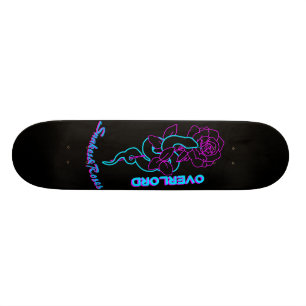 Overlord: Snake&Rose Skateboard