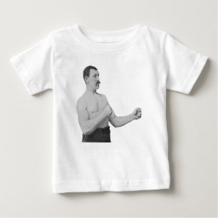 Overly Manly Man Meme Baby T-Shirt